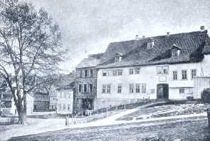 Bach szlhza Eisenachban